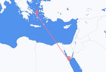 Flyreiser fra Hurghada, til Mykonos