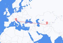Flights from Samarkand to Forli