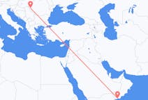Vluchten van Salalah, Oman naar Timișoara, Roemenië