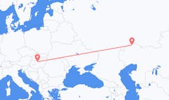 出发地 哈萨克斯坦出发地 烏拉爾目的地 匈牙利布达佩斯的航班