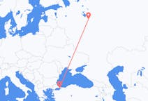 Fly fra Jaroslavl til Istanbul