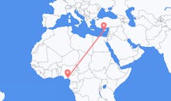Flyrejser fra Uyo, Nigeria til Pafos, Cypern