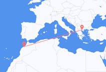 出发地 摩洛哥出发地 卡薩布蘭卡目的地 希腊塞萨洛尼基的航班