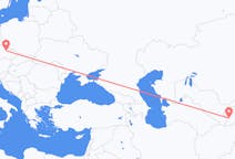 Vluchten van Doesjanbe, Tadzjikistan naar Pardubice, Tsjechië
