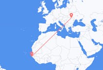 Flyrejser fra Cap Skiring, Senegal til Suceava, Rumænien