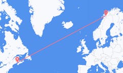 Flights from Saint John to Narvik