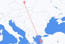 Flyreiser fra Katowice, Polen til Khios, Hellas