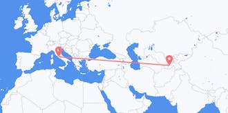 Flights from Tajikistan to Italy
