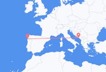 Flyrejser fra Dubrovnik, Kroatien til Vigo, Kroatien