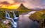 photo of Beautiful View Of Iceland Mountains Rivers Waterfalls Sunrises and sunsets Kirkjufell