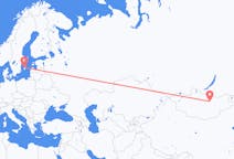 Vluchten van Ulaanbaatar naar Visby