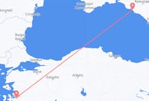 Fly fra Gelendzhik til Izmir