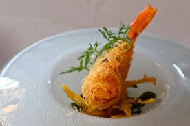 ユニークな高級レストランのテイスティングと料理のペアリング体験テネリフェ島