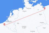 Flyg från Szczecin, Polen till Lille, Frankrike