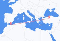 Flights from Nador in Morocco to Ankara in Turkey