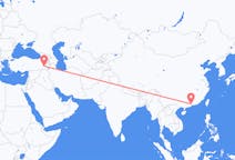 Flyg från Guangzhou, Kina till Van, Kina