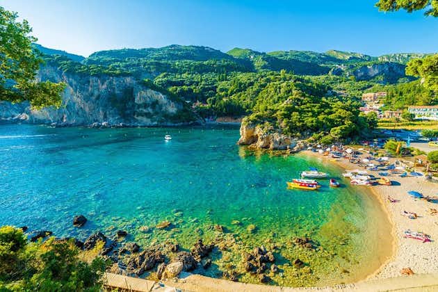 Privat rundvisning på Korfus strande Paleokastritsa og Glyfada