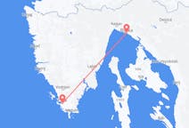 Flyreiser fra Pula, Kroatia til Rijeka, Kroatia
