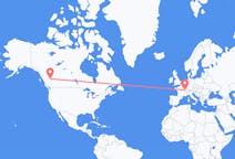 Flyreiser fra Prince George, Canada til Dole, Frankrike