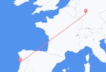 Flyreiser fra Frankfurt, Tyskland til Porto, Portugal