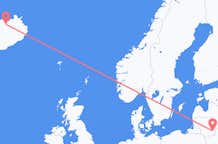 Flights from Vilnius to Akureyri