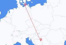 Fly fra Tuzla til Rostock