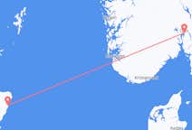 Lennot Aberdeenista Osloon
