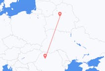 Flyg från Minsk, Vitryssland till Cluj Napoca, Rumänien