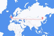 Flyreiser fra Harbin, til Rennes