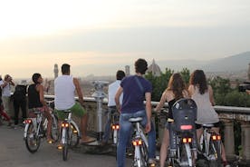 E-cykeltur i Florens och Piazzale Michelangelo