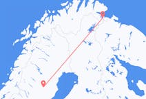 Loty z miasta Lycksele do miasta Kirkenes