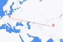 Flyg från Dunhuang, Kina till Wrocław, Polen