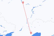Vols depuis la ville d'Astrakhan vers la ville de Nijni Novgorod