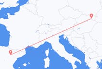 Flights from Kosice to Zaragoza