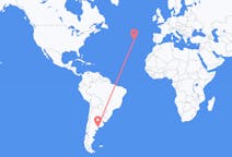 Flyrejser fra Bahía Blanca, Argentina til Terceira, Portugal