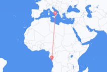 Flyreiser fra Cabinda, Angola til Reggio di Calabria, Italia
