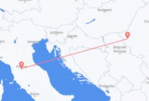 Flyg från Florens till Timișoara