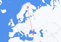 Flyrejser fra Rovaniemi, Finland til Kayseri, Tyrkiet