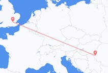 Flyreiser fra Timișoara, Romania til London, England