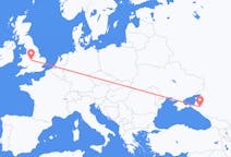 Flights from Krasnodar, Russia to Birmingham, the United Kingdom