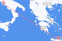 Flights from Heraklion to Naples