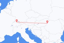 Flyg från Oradea till Zürich
