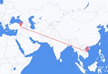 出发地 越南岘港市目的地 土耳其埃拉泽的航班