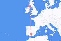 来自北爱尔兰的出发地 贝尔法斯特目的地 西班牙Malaga的航班