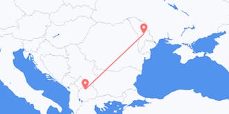 Flights from North Macedonia to Moldova