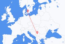 Vluchten van Kraljevo, Servië naar Kopenhagen, Denemarken