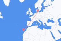 Flights from Lubeck, Germany to Las Palmas, Spain