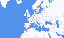 Flyreiser fra Zagora, Marokko til Oerebro, Sverige