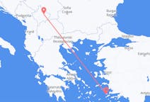 Vluchten van Pristina naar Kalymnos
