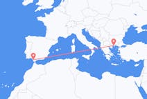 Flyreiser fra Jerez, Spania til Kavala Prefecture, Hellas